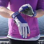 Segelhandschuhe Rückseite Spandex <p>2 Finger Geschnitten<p>grösse Xs<p>